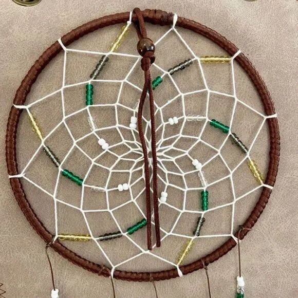 Boho Dreamcatcher Handbag Rustic Western Studded Shoulder Purse Bag - Picture 5 of 15